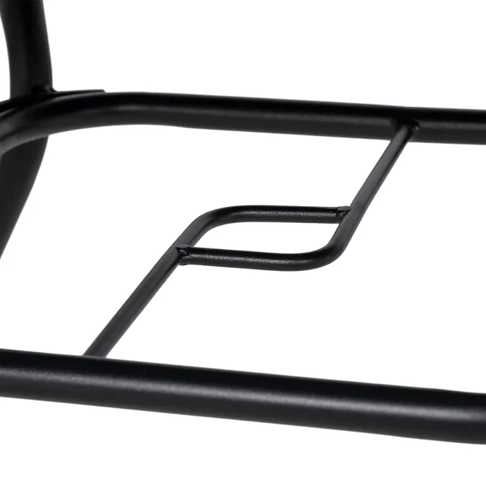 Outsunny Outdoor Dining Set W/ Umbrella Hole Table, Patio Furniture Sets, Black