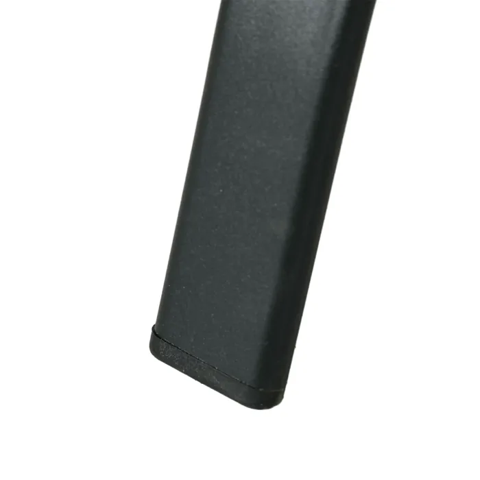 Outsunny Garden Dining Set, Glass Table w/ Umbrella Hole Beige