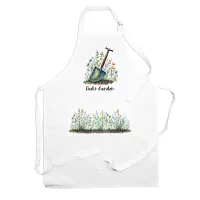 Purely Home Dads Apron - Gardening Gift Apron - Adjustable Ties/Pocket Present for Dad