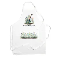Purely Home Grandads Garden Apron - Gardening Apron - Adjustable Ties/Pocket Gift for Grandad