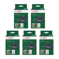 Bosch AdvancedGrassCut 36, ART30-36 LI, 24/24+, 27/27+, 30/30+ Series Cutting Line Spool (6m x 1.6mm, Pack of 5, F016800351)