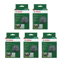 Bosch EasyGrass Type Trimmer Spool Cutting Line (4.5m x 1.6mm, Pack of 5)