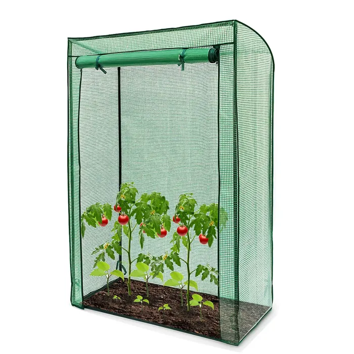 Tomato Greenhouse Reinforced Frame & Cover Outdoor Garden Plant Grow Green House