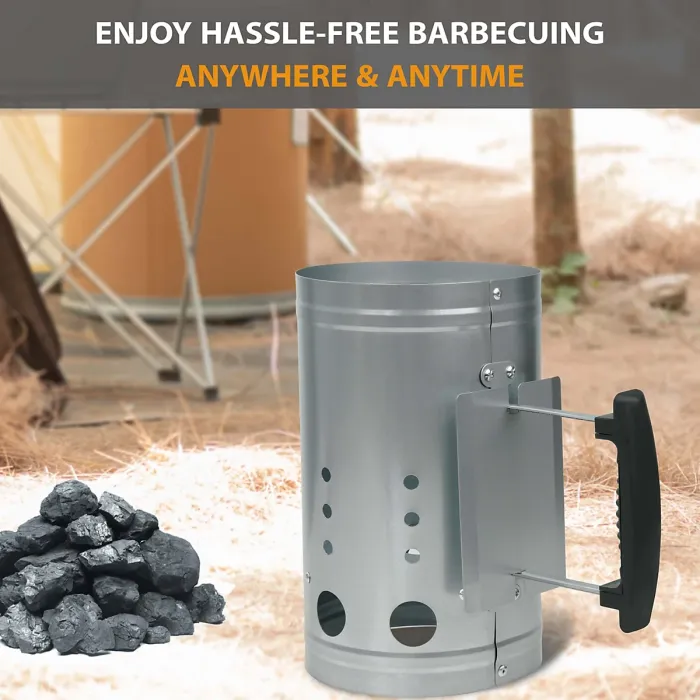 Barbecue Chimney Starter BBQ Grill Charcoal Burner Food Lighter Coal Burner Kit
