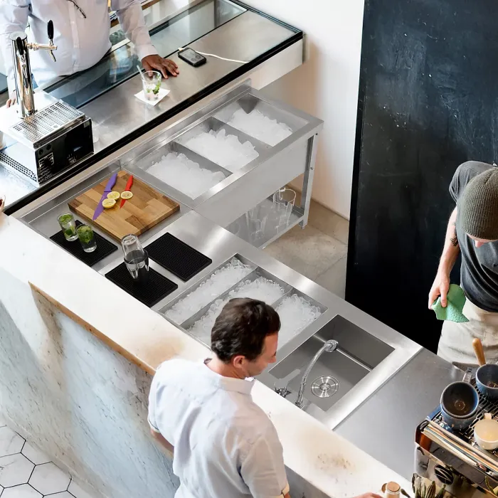 Modular Cocktail Bar Corner Unit