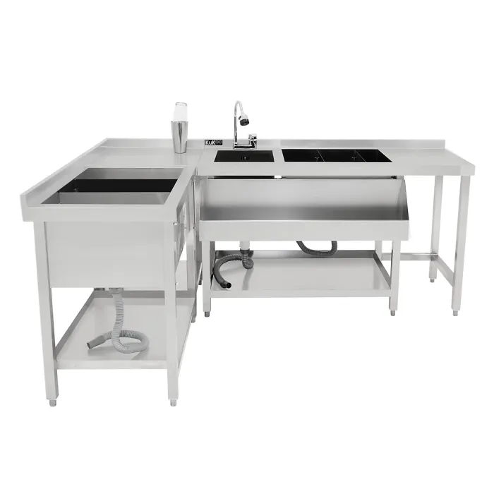 Modular Cocktail Bar Station with Ice Well