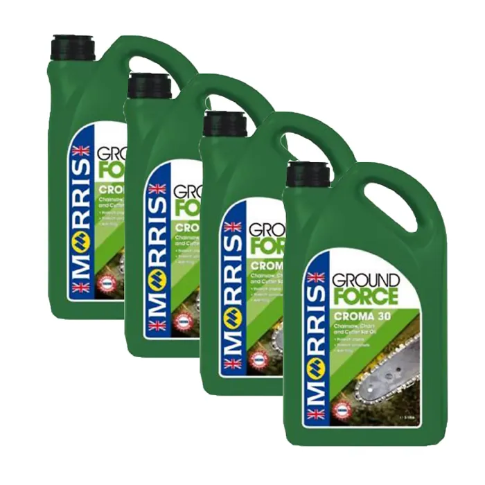 MORRIS Ground Force Chainsaw Chain Oil Guide Bar Blade Oil 4x5L