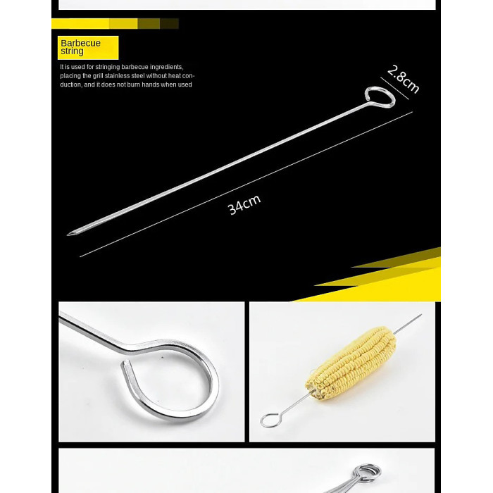 Stainless steel oven set barbecue combination tool outdoor BBQ barbecue set