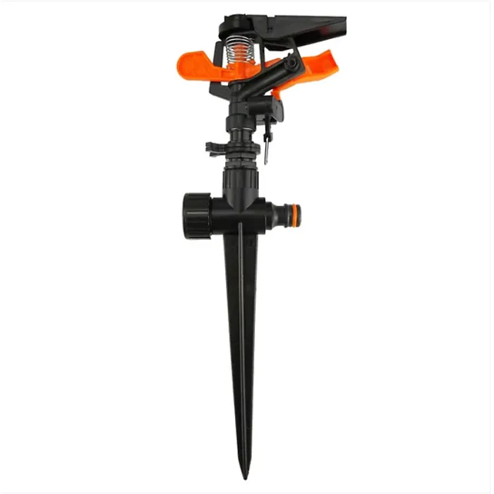 Pulsating Sprinkler on Spike - Adjustable Eco Line - designed to cater to your lawn's specific watering needs.