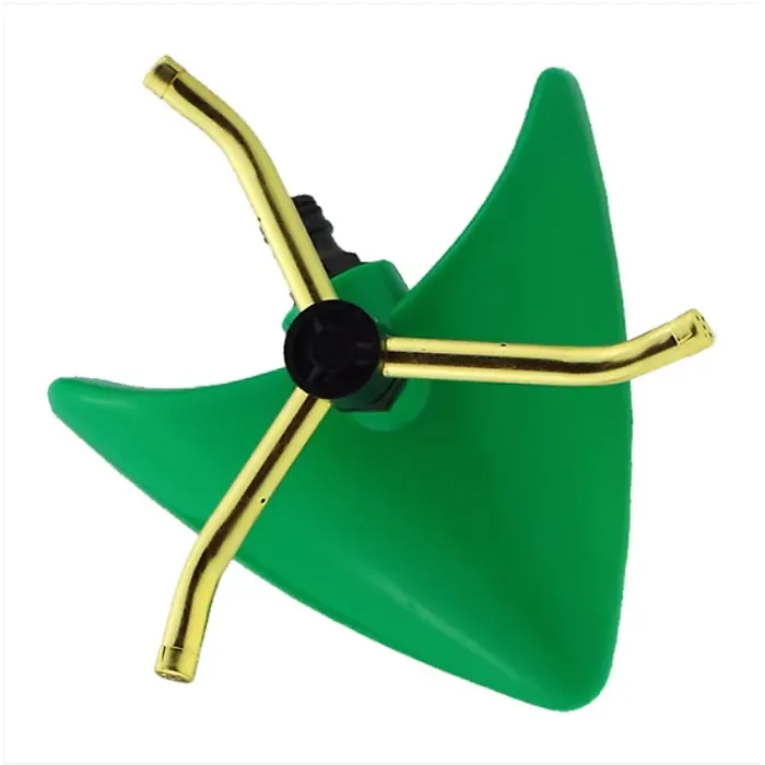 3 Arm Revolving Sprinkler Green Leaf - designed to cater to your lawn's specific watering needs.