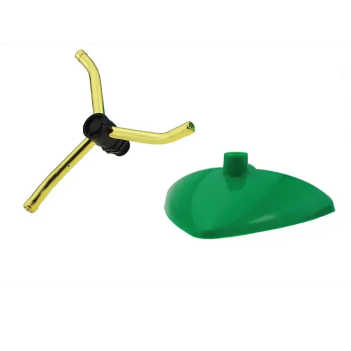 3 Arm Revolving Sprinkler Green Leaf - designed to cater to your lawn's specific watering needs.