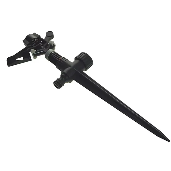 Pulsating Lawn Sprinkler on Spike - White Line - designed to cater to your lawn's specific watering needs.