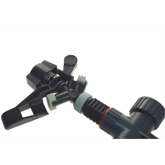 Pulsating Lawn Sprinkler on Spike - White Line - designed to cater to your lawn's specific watering needs.