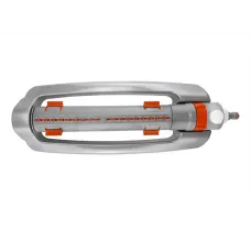 Metal Variable-Width Oscillating Sprinkler White Line - designed to cater to your lawn's specific watering needs.