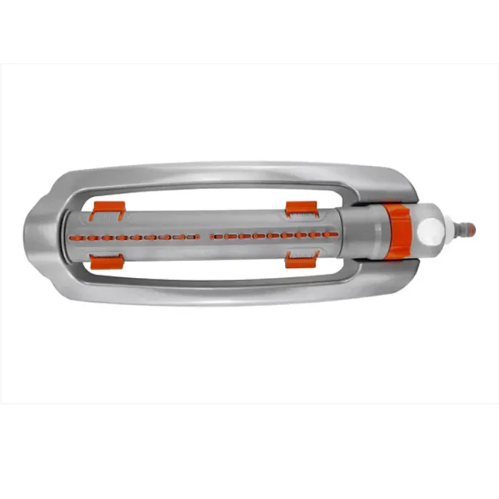 Metal Variable-Width Oscillating Sprinkler White Line - designed to cater to your lawn's specific watering needs.