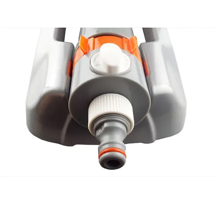 Metal Variable-Width Oscillating Sprinkler White Line - designed to cater to your lawn's specific watering needs.