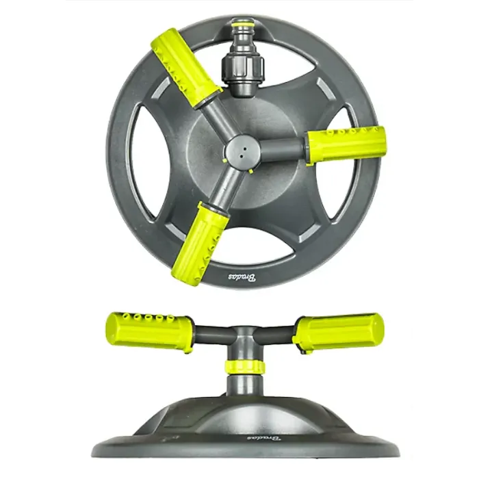 3 Arm Rotating Sprinkler Lime Line - designed to cater to your lawn's specific watering needs.