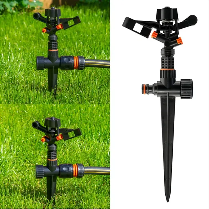 Pulsating Lawn Sprinkler on Spike - Eco Line - designed to cater to your lawn's specific watering needs.