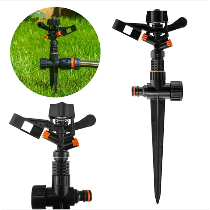 Pulsating Lawn Sprinkler on Spike - Eco Line - designed to cater to your lawn's specific watering needs.