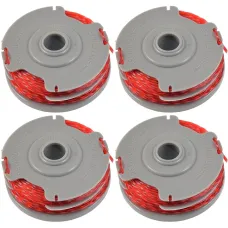4 x Trimmer Strimmer Spool & Line Double Autofeed Compatible With Flymo FLY021 by Ufixt