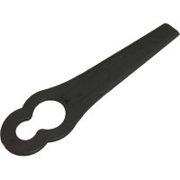 Fort Fasteners Mower Blades - Plastic Clip-On to Fit Most Mowers with Figure of 8 Type Mounting Black Maxi 20 Blades