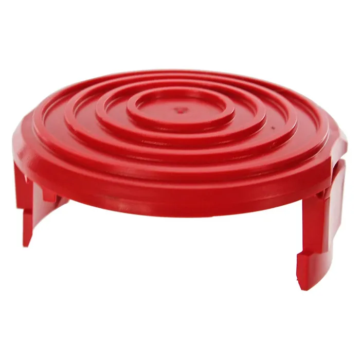 SPARES2GO Dual Strimmer Line Spool + Cover Cap Kit compatible with McGregor 350w MET3525 Trimmer