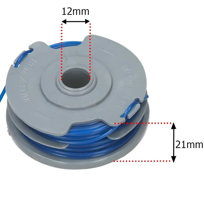 SPARES2O Twin Line & Spool compatible with Flymo Trimmer / Strimmer