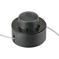 SPARES2GO 2m Dual Line & Spool compatible with Powerbase 250W (597645) Strimmer Trimmer (1.3mm)