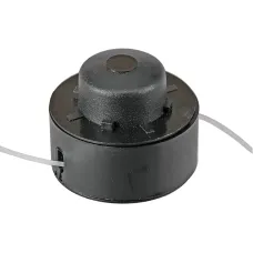 SPARES2GO 2m Dual Line & Spool compatible with Powerbase 250W (597645) Strimmer Trimmer (1.3mm)