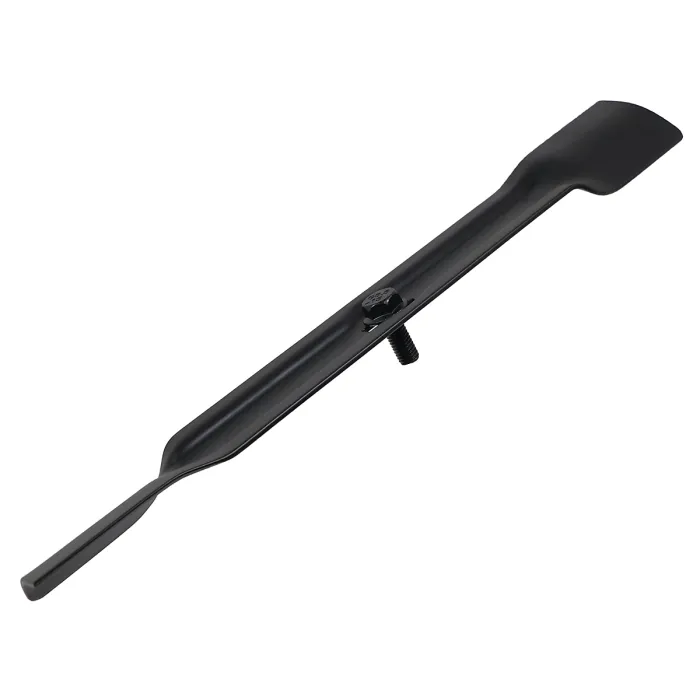 SPARES2GO Blade compatible with B&Q OPP FPLM1000-4 Lawnmower 32cm Grass Mower Metal Cutter + Fixing Screw