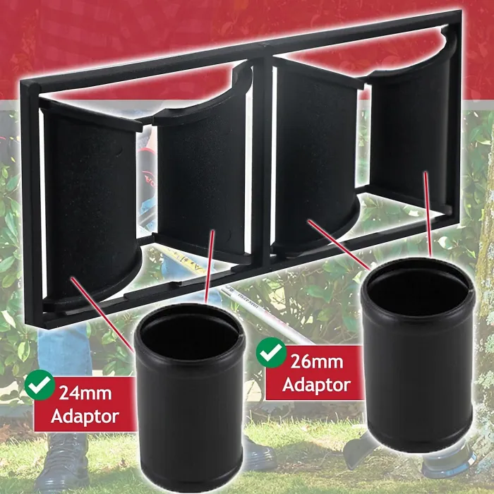 SPARES2GO Universal Strimmer Grip Handle Brushcutter Trimmer Pole Shaft Kit (24mm, 26mm, 28mm)