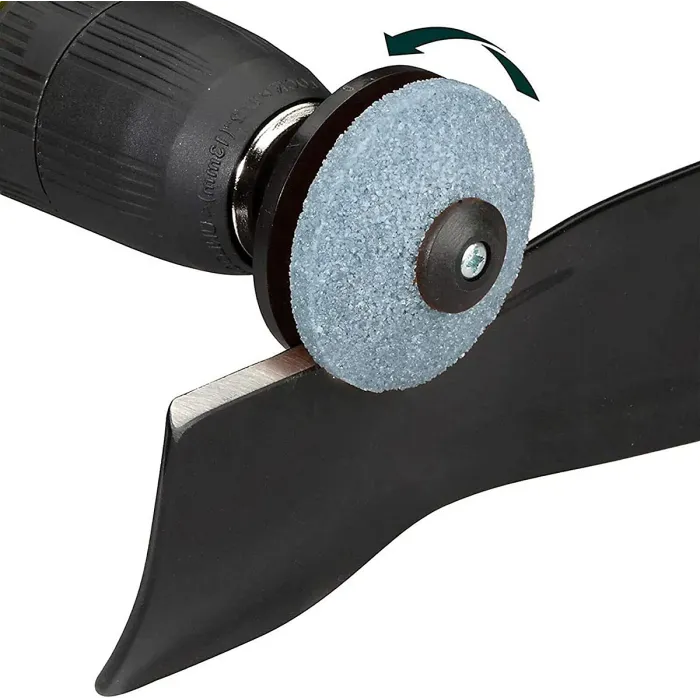 SPARES2GO Blade compatible with Honda HR194 HR195 HR19 PXE PB SE SXE SME Lawnmower + Sharpner Attachment