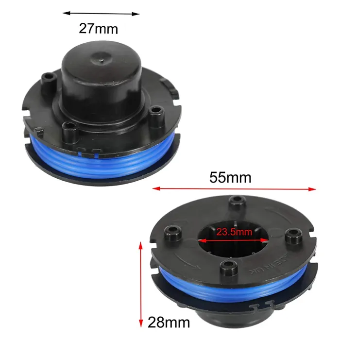 SPARES2GO Spool Line compatible with Sovereign GT2317 Strimmer Trimmer (4m, 1.5mm)