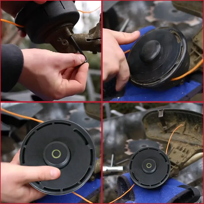 SPARES2GO Trimmer Spool Head for Honda UMR431 UMK425 UMK431E UMK435E Brush Cutter (M10)