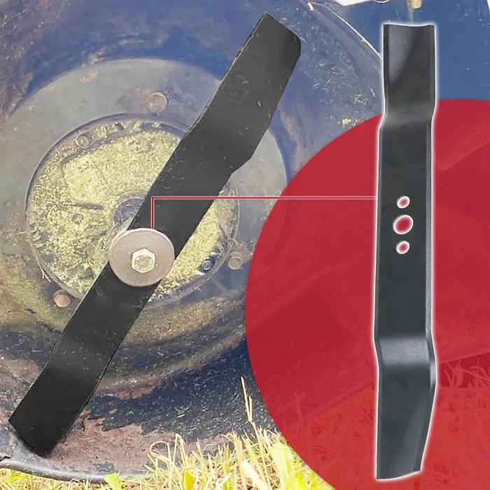 SPARES2GO Blade for McCulloch M3540 M40 MT3540S Lawnmower Metal Combi Grass Cutter (40cm)