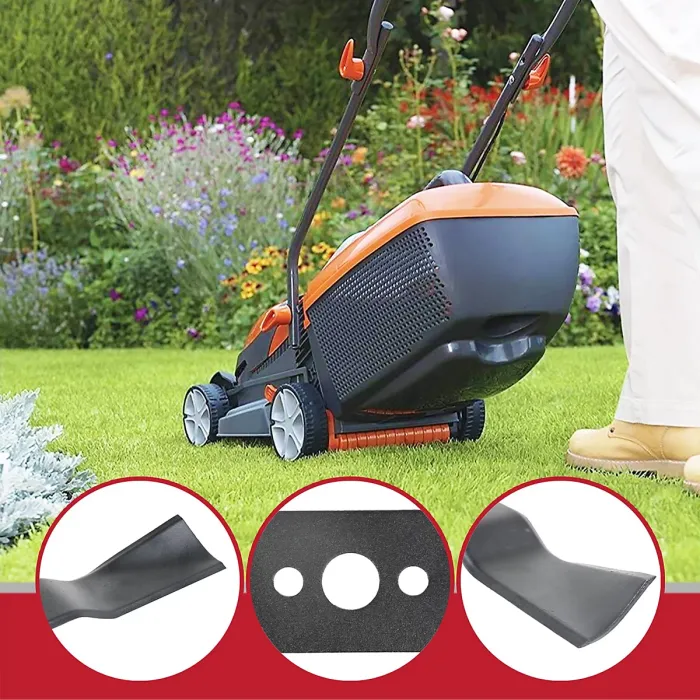 SPARES2GO Blade for Flymo Lawnchief 400 PD Quicksilver QS 40S RE400 Lawnmower Metal Combi Grass Cutter (40cm)