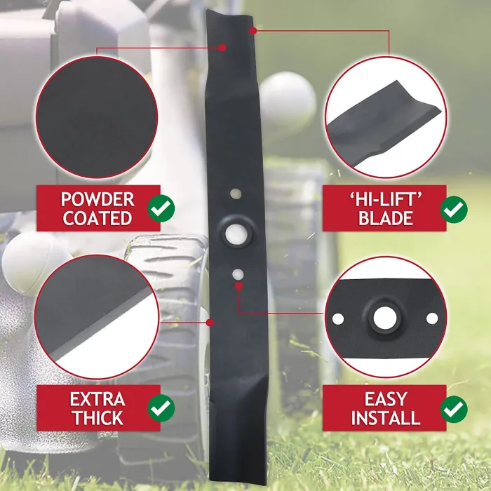 SPARES2GO Blade for Honda HR21 HR21-5SF HR214 HR215 HR216 HR2160 HR21K2 HR21KS HR21PF HR21SF HRA21 HRA214 HRA216 Lawnmower (21")
