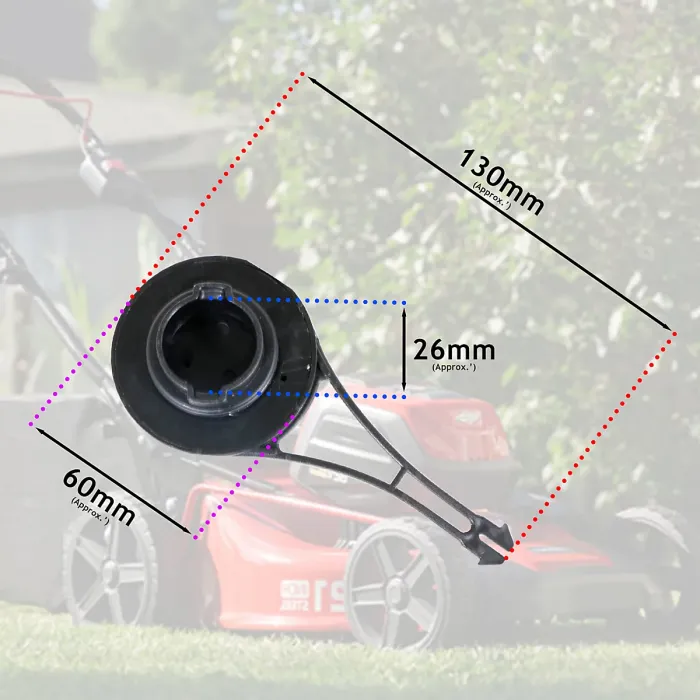 SPARES2GO Fuel Cap for Briggs & Stratton 550E 550EX 625E Engine Tethered