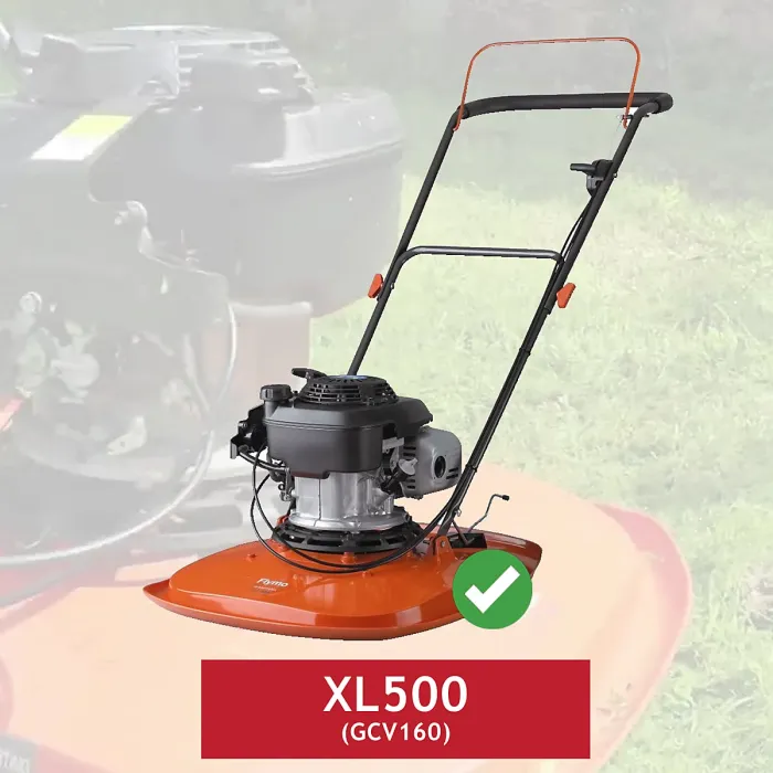 SPARES2GO Fuel Tank Cap for Flymo XL500 Petrol Lawnmower with GCV160 Engine