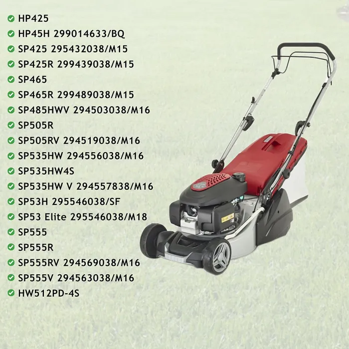 SPARES2GO Fuel Tank Cap for Mountfield SP425 HP425 SP465 SP505 SP535 SP555 Lawnmower