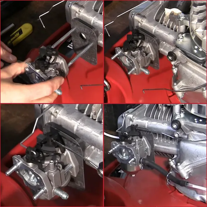 SPARES2GO Carburettor for Stiga Collector 43 43S 46S 48 48S Multiclip 47 47S 547 547D Lawnmower Engine