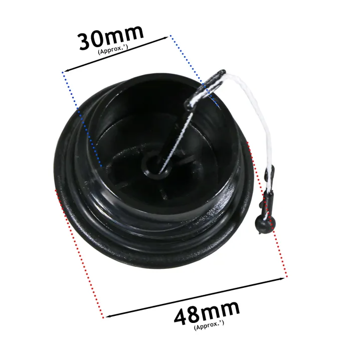 SPARES2GO Fuel Filler Cap for Stihl BG45 BG46 BG50 BG55 BG56 SH55 SH56 SH85 SH86 Leaf Blower