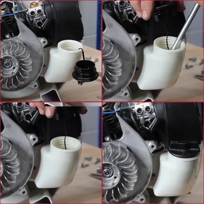 SPARES2GO Fuel Filler Cap for Stihl FS40 FS50 FS56 FS70 FS89 FR130 FR410 HL90 Brushcutter Strimmer