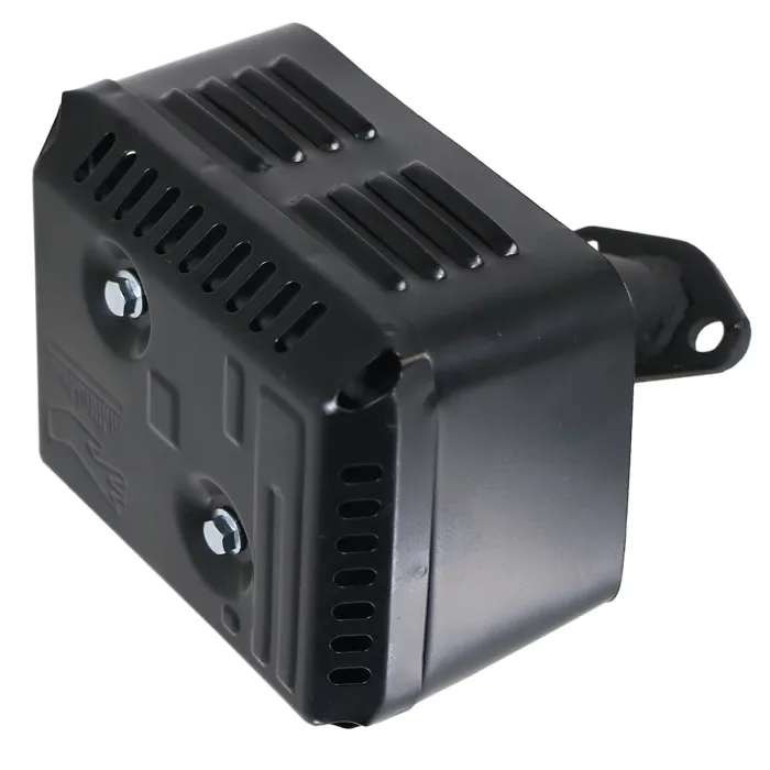 SPARES2GO Exhaust Muffler for Honda GX110 GX120 GX140 GX160 GX200 Silencer Guard Cover