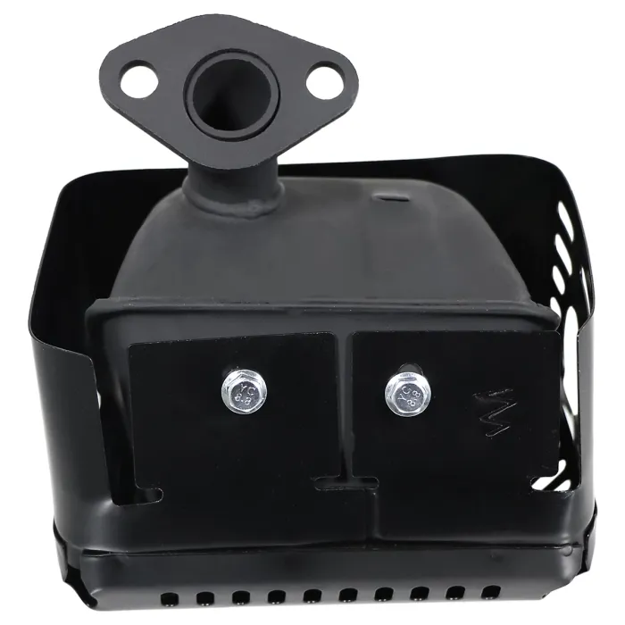 SPARES2GO Exhaust Muffler for Honda GX110 GX120 GX140 GX160 GX200 Silencer Guard Cover