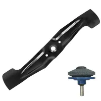 SPARES2GO Blade for Honda HRX537C HME HXE TD Lawnmower 21" 53cm Lower Cutter + Sharpener