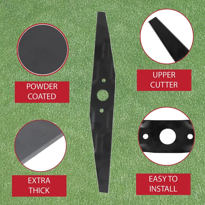 SPARES2GO Blade for Honda HRG536C7 HRX537C Lawnmower 21" 53cm Upper Cutter + Sharpener