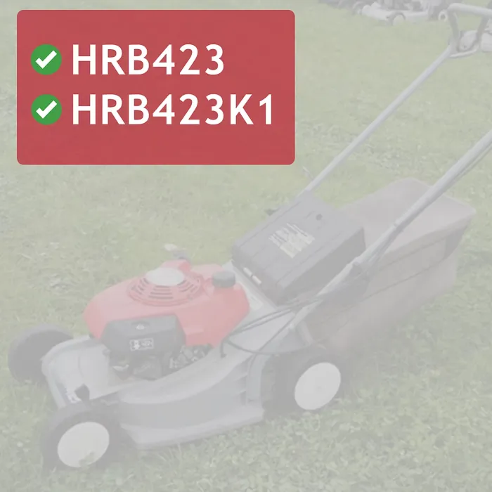 SPARES2GO Rotary Blade for Honda HRB423 HRB423K1 Lawnmower (17", 43cm)