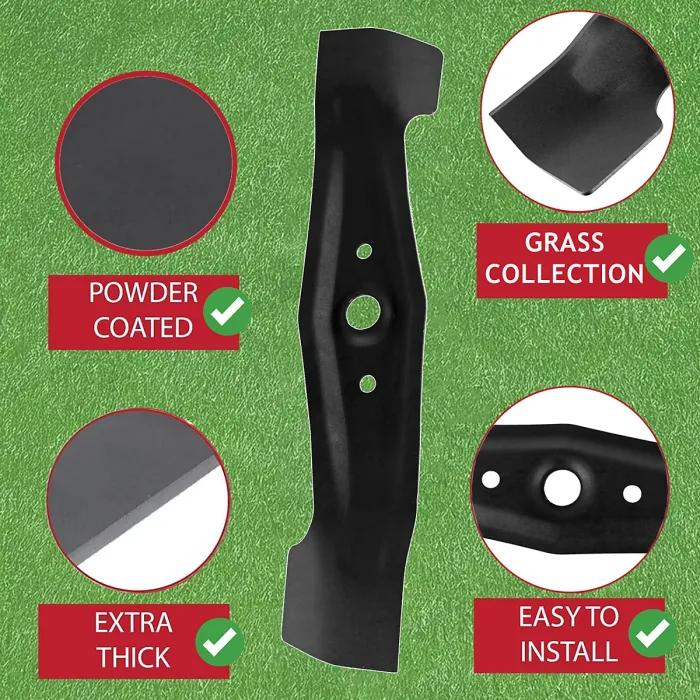 SPARES2GO Rotary Blade for Honda HRB425 HRB425C HRB425C1 Lawnmower (16.5", 42cm)