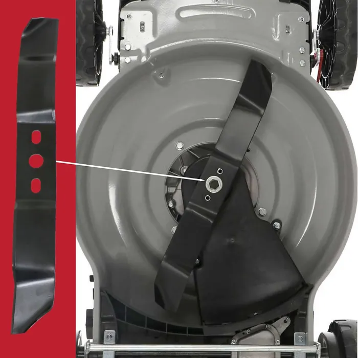 SPARES2GO Blade for Al-ko 46 Comfort 470 Vario Ginge Bio-Combi Lawnmower 18"